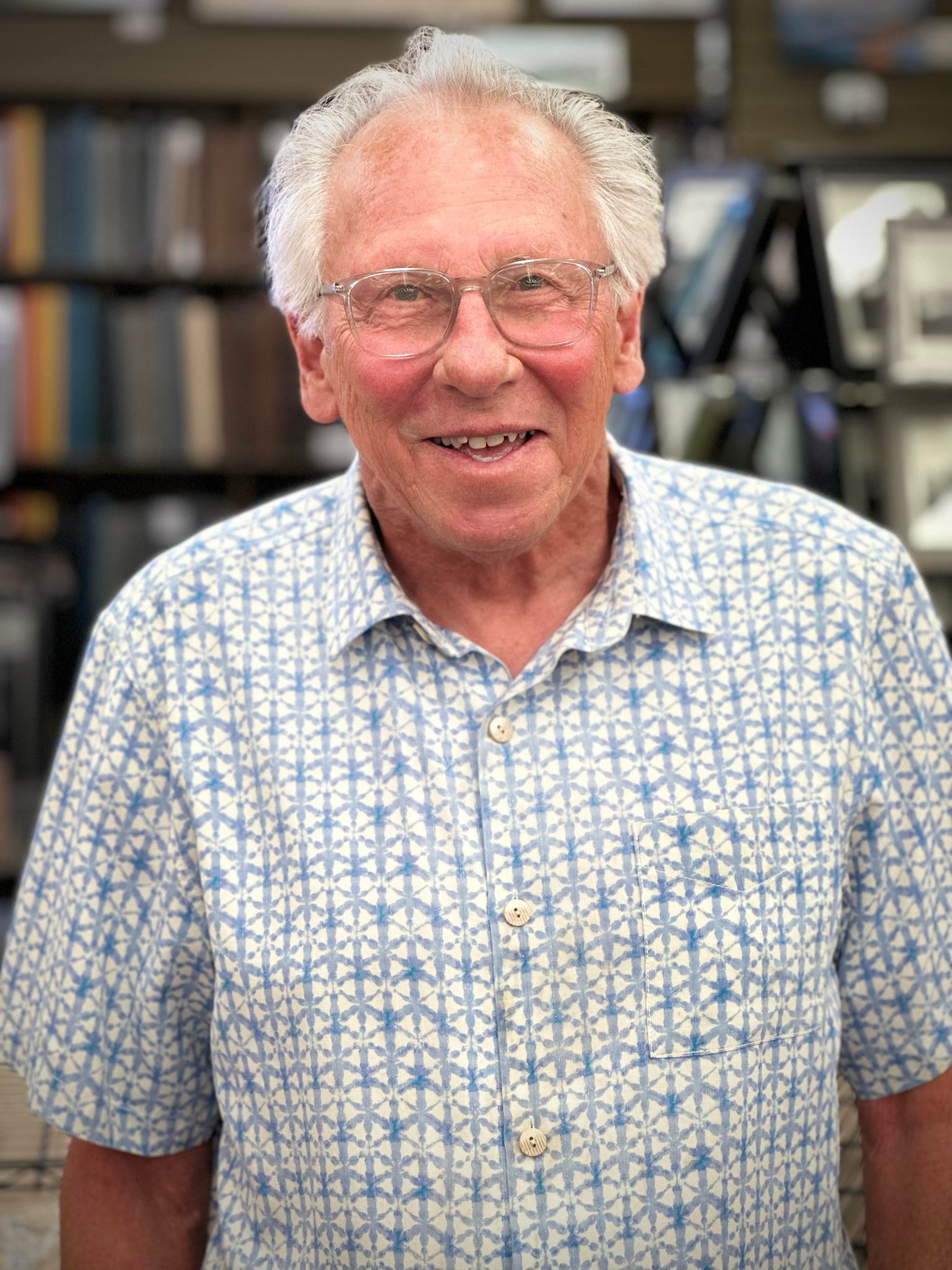 Iconic owner of Northwest Art and Frame, Dan Reiner celebrated on his